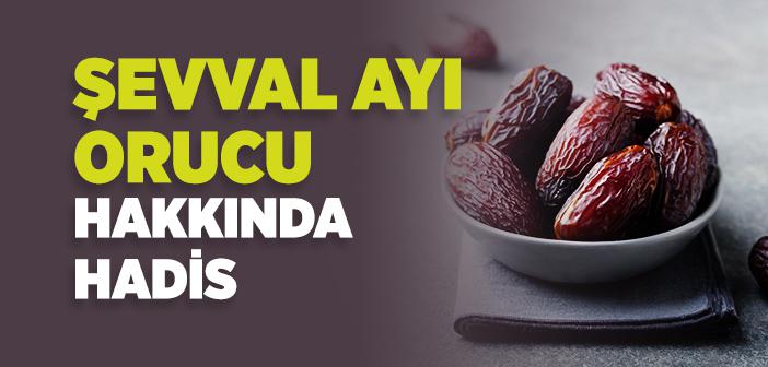 Şevval Orucu ile İlgili hadis