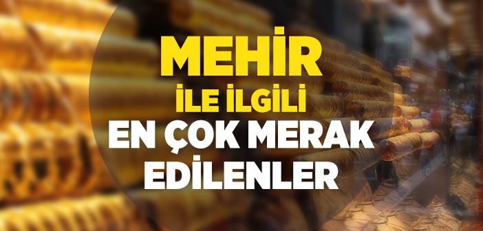 Mehir ile İlgili Hükümler