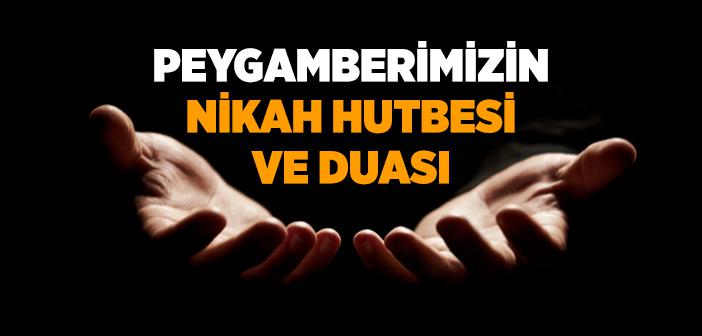 Nikah Hutbesi ve Duası