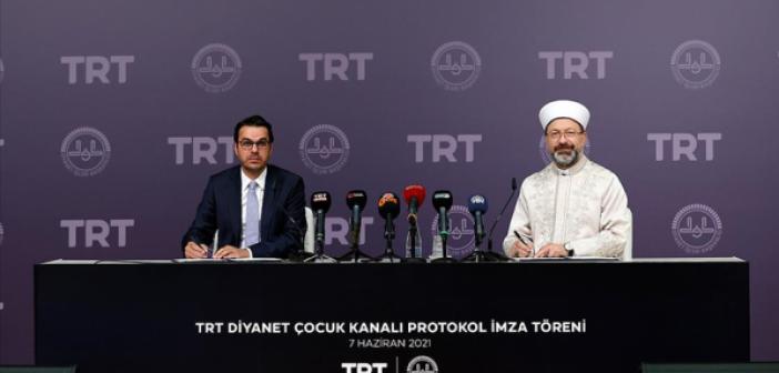 TRT - Diyanet İş Birliği İle Çocuk Kanalı Kurulacak