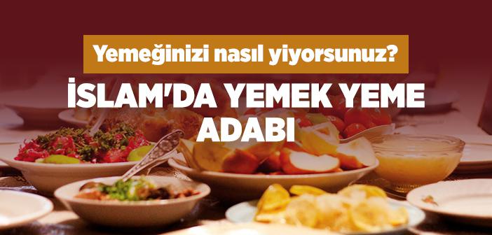 Yemek Yeme Adabı ile İlgili Hadisler