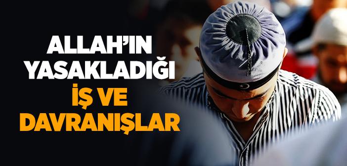 Allah’ın Yasakladığı Şeyler