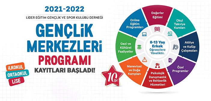 Lider Eğitim Gençlik Gelişim Merkezleri Kayıtları Başladı