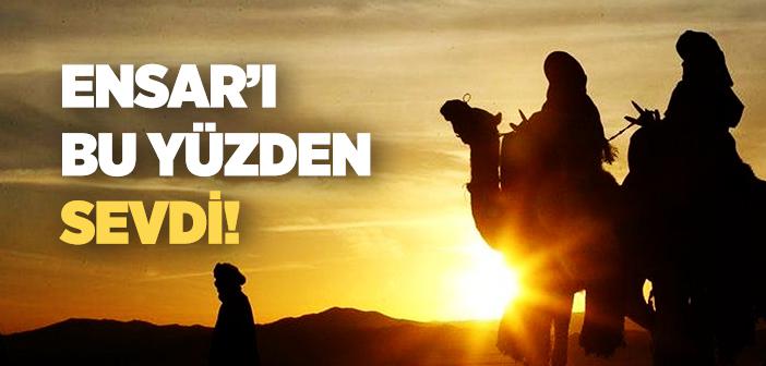 Ensar’ı Sevmek ile İlgili Hadis