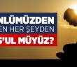 Gönlümüzden Geçen Her Şeyden Sorumlu muyuz?