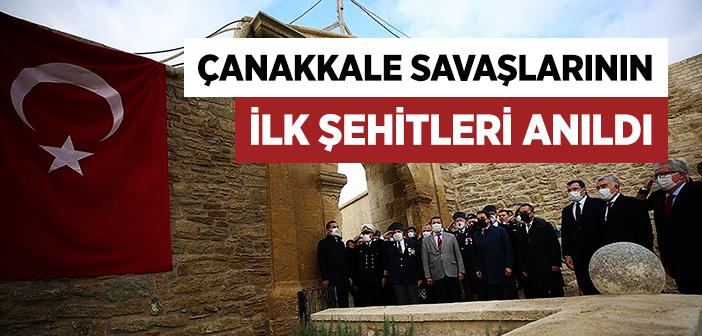 Çanakkale Savaşlarının İlk Şehitleri Anıldı