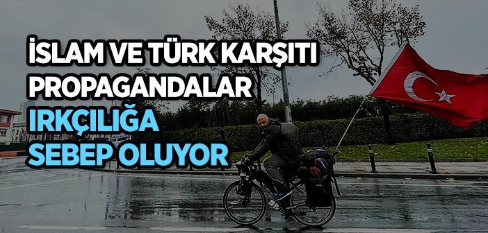 Irkçı ve İslamofobik Söylemlere Karşı Dünyayı Pedallıyor