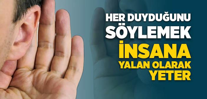 “Dedikodu Yapmak, Çok Soru Sormak ve Malı İsraf Etmek Mekruhtur” Hadisi