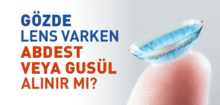 Lens Abdest ve Gusle Engel midir?