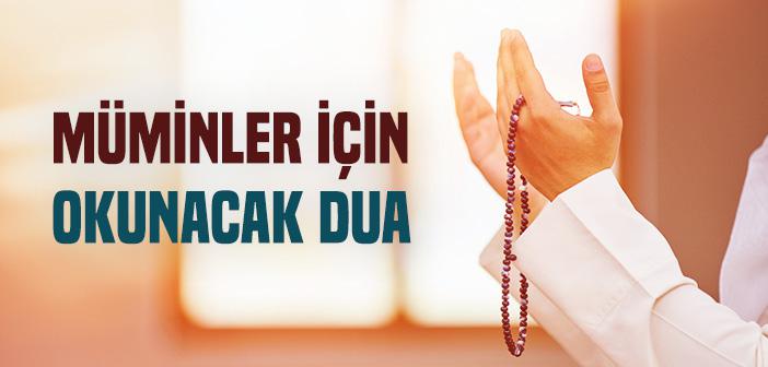 Müminler İçin Okunacak Dua