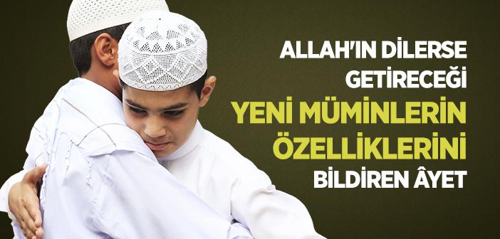 "Onlar Müminlere Karşı Alçak Gönüllü, Kâfirlere Karşı Onurlu ve Zorludurlar" Ayeti