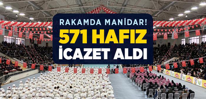 Rize'de 571 Hafız İcazet Aldı