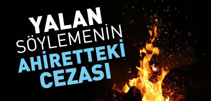 Yalan Söylemenin Ahiretteki Cezası