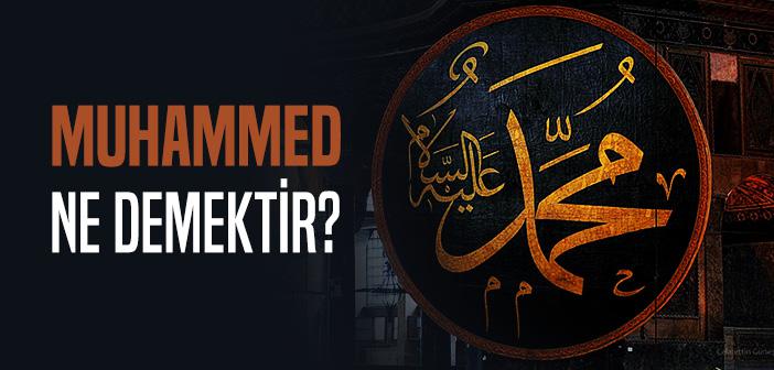 Muhammed Ne Demek?