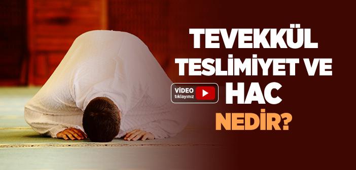 Tevekkül, Teslimiyet ve Hac Nedir?