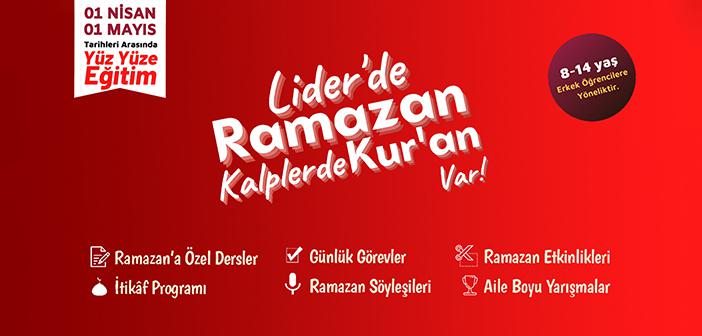 Lider Eğitim 2022 Ramazan Programı Kayıtları Başladı!