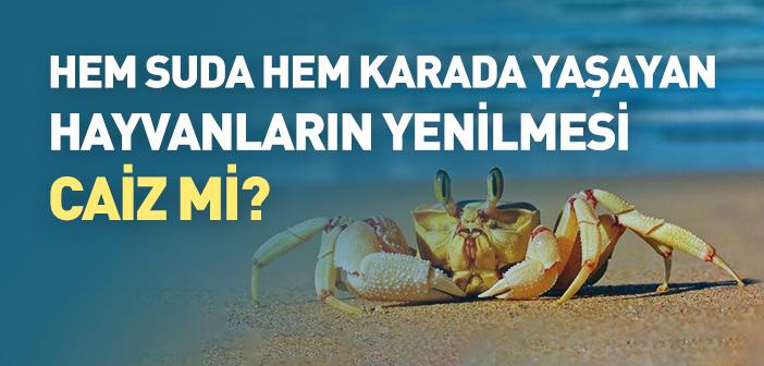 Hem Suda Hem Karada Yaşayan Hayvanların Yenilmesi Caiz mi?