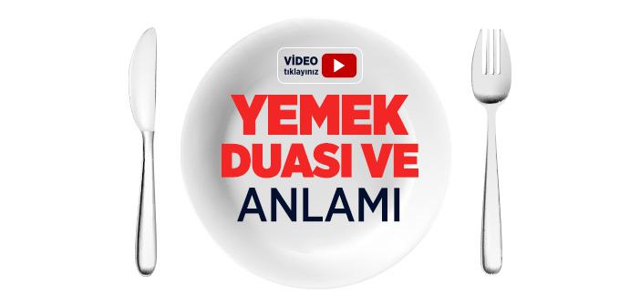 Yemek Duası ve Anlamı