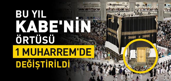 Kabe Örtüsü Değiştirilme İşlemi 30 Temmuz’a Alındı