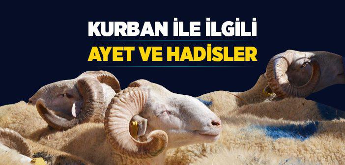 Kurban ile İlgili Ayet ve Hadisler