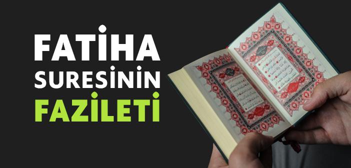 Fatiha Suresinin Fazileti