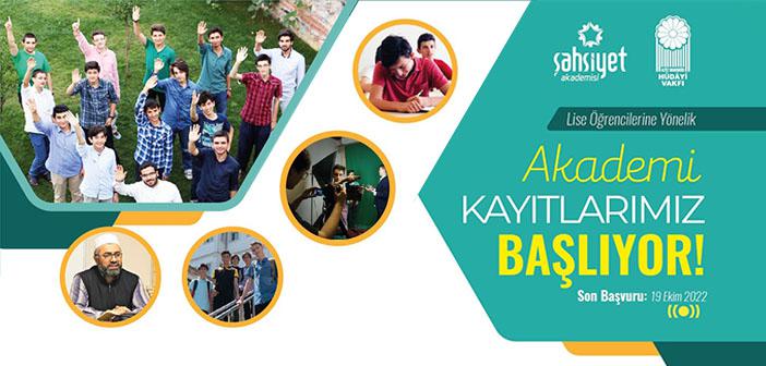 Şahsiyet Akademisi 2022-2023 Yeni Dönem Kayıtları Başladı