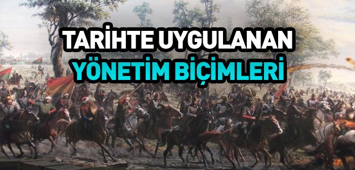 Yönetim Şekilleri Nelerdir?