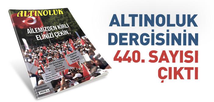 Altınoluk Dergisinin Ekim 2022 Sayısı Çıktı