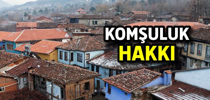 Komşuluk Hakkı Hutbesi