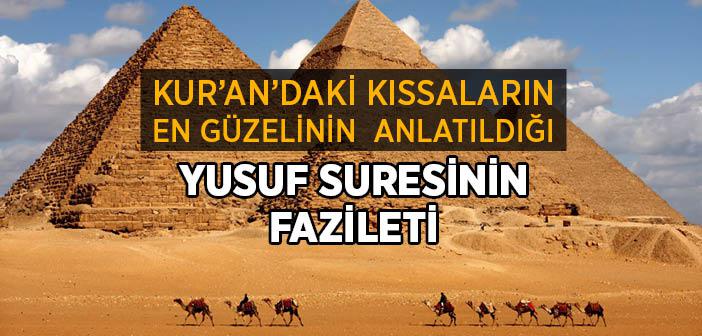 Yusuf Suresinin Fazileti