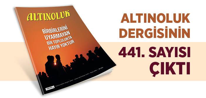 Altınoluk Dergisinin Kasım 2022 Sayısı Çıktı