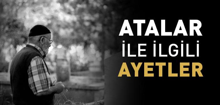 Atalar ile İlgili Ayetler