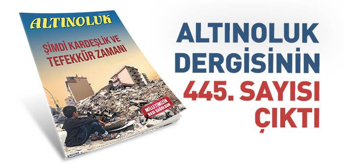 Altınoluk Dergisinin Mart 2023 Sayısı Çıktı