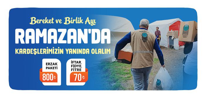 Hüdayi Vakfı'ndan 2023 Yılı Ramazan Kampanyası