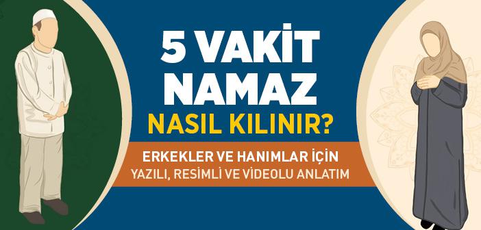 5 Vakit Namaz Nasıl Kılınır?