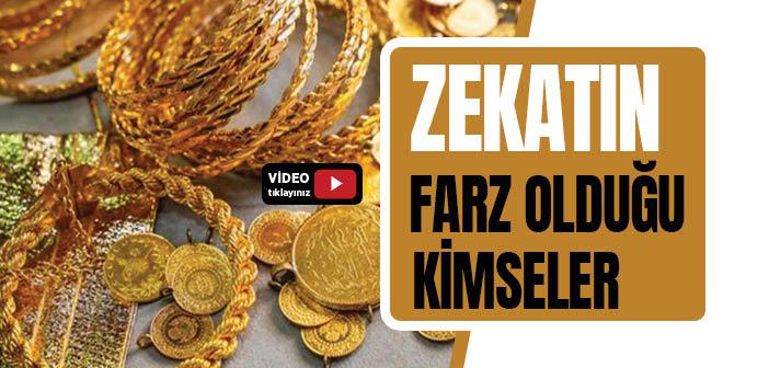 Zekatın Farz Olduğu Kimseler