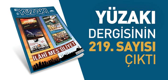 Yüzakı Dergisinin Mayıs 2023 Sayısı Çıktı