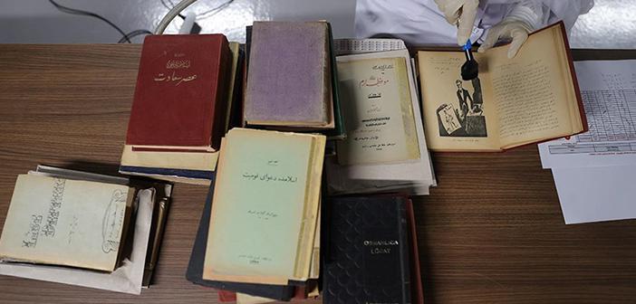 Yüzlerce Yıllık Eserler Cumhurbaşkanlığı Millet Kütüphanesi'nde "Şifa" Buluyor