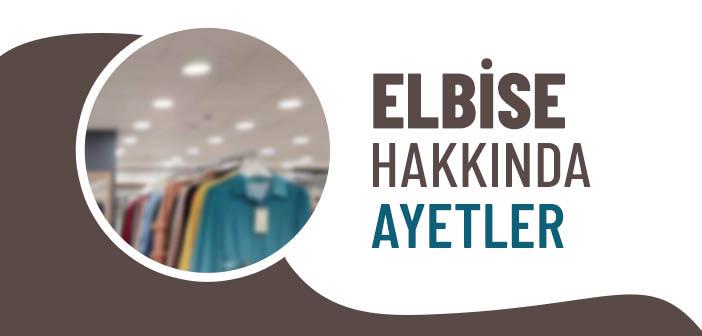 Elbise ile İlgili Ayetler