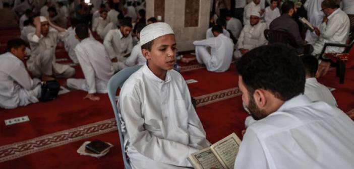 Gazze'de 1471 Hafızla Tek Celsede Kur'an-I Kerim Okuma Programı