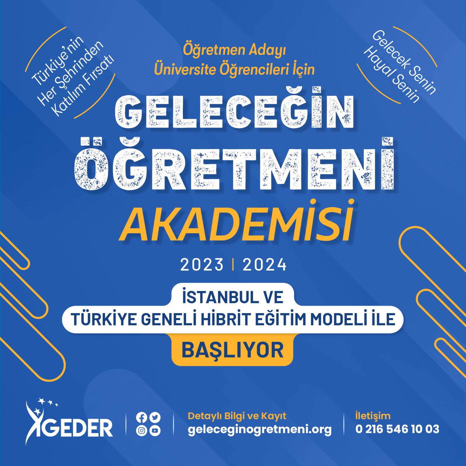 Geleceğin Öğretmeni Akademisi Kayıtları Başladı