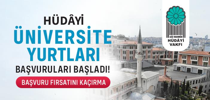 Hüdayi Yurtlarına Kayıt Fırsatını Kaçırmayın!