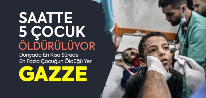 Gazze Şeridi'nde 2 Bin 326 Kadın ve 3 Bin 760 Çocuk Öldürüldü