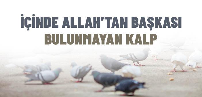 İçinde Allah’tan Başkası Bulunmayan Kalp