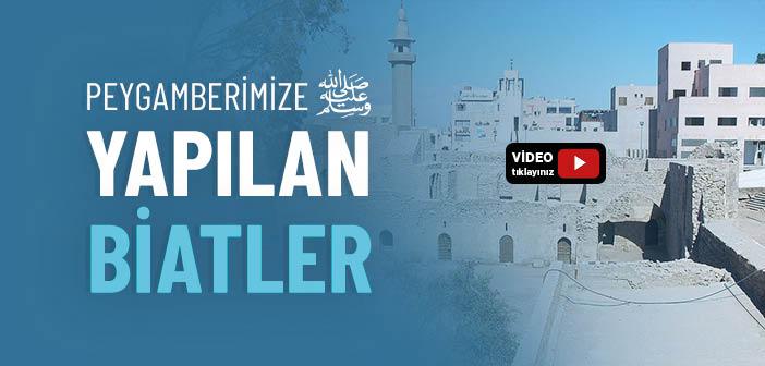 Peygamberimize Yapılan Biatler