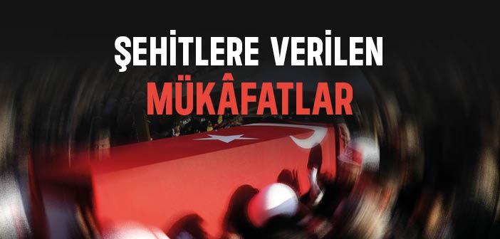 Şehitlere Verilen Mükâfatlar