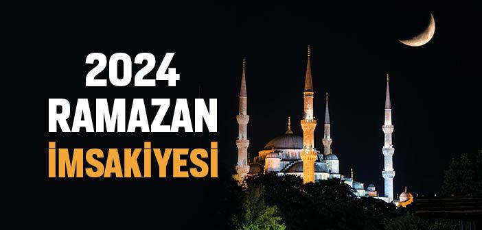 2024 İmsakiye | İstanbul Ramazan İmsakiyesi 2024