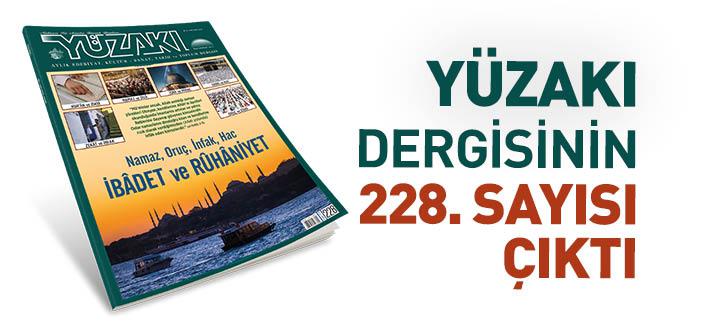 Yüzakı Dergisinin Şubat 2024 Sayısı Çıktı