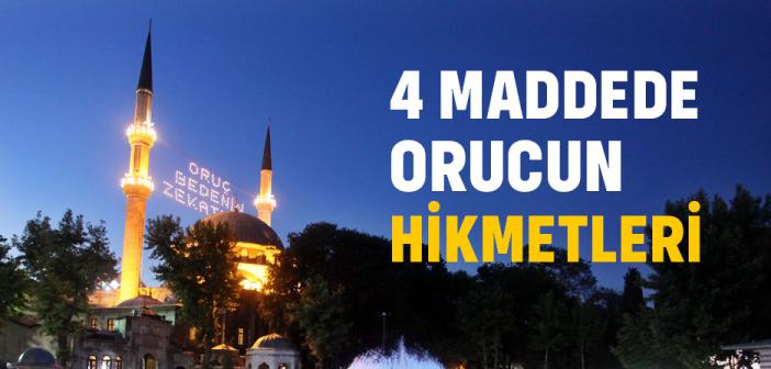 Oruç İbadetinin Hikmetleri ve Faydaları