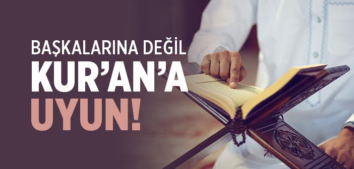 Araf Suresinin 3. Ayeti Ne Anlatıyor?